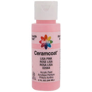 CERAMCOAT Acrylic Paint 59ml 2floz - Lisa Pink